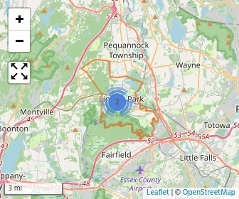 Area schools map